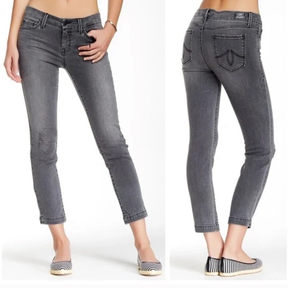 Level 99 Lily Crop Skinny Straight Jeans 29 - Picture 1 of 8
